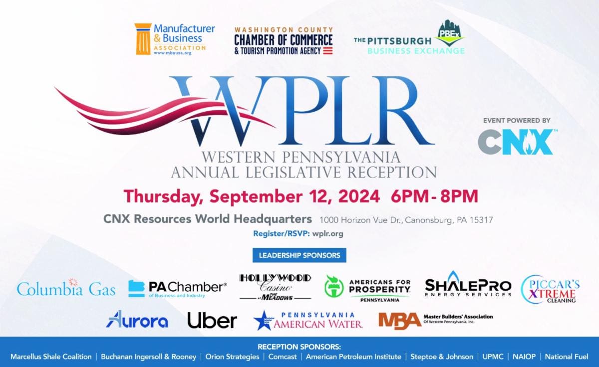 Annual Western Pennsylvania Legislative Reception (WPLR)